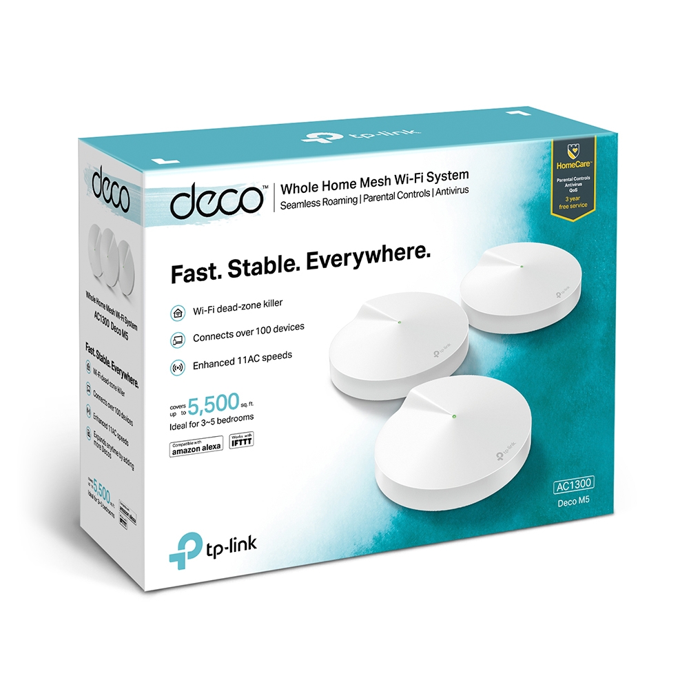 【Nia】TP-Link Deco M5メッシュWi-Fi 3台セット×2 TP-LINK DECO M5 3-PACK - Info7 Informática