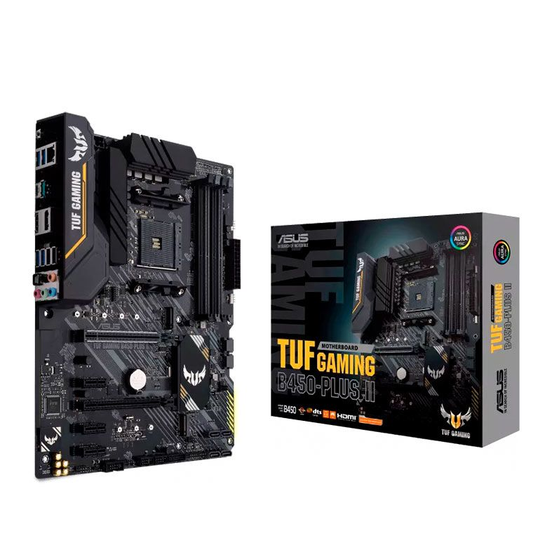 PLACA-MÃE ASUS TUF GAMING B450-PLUS II - Info7 Informática