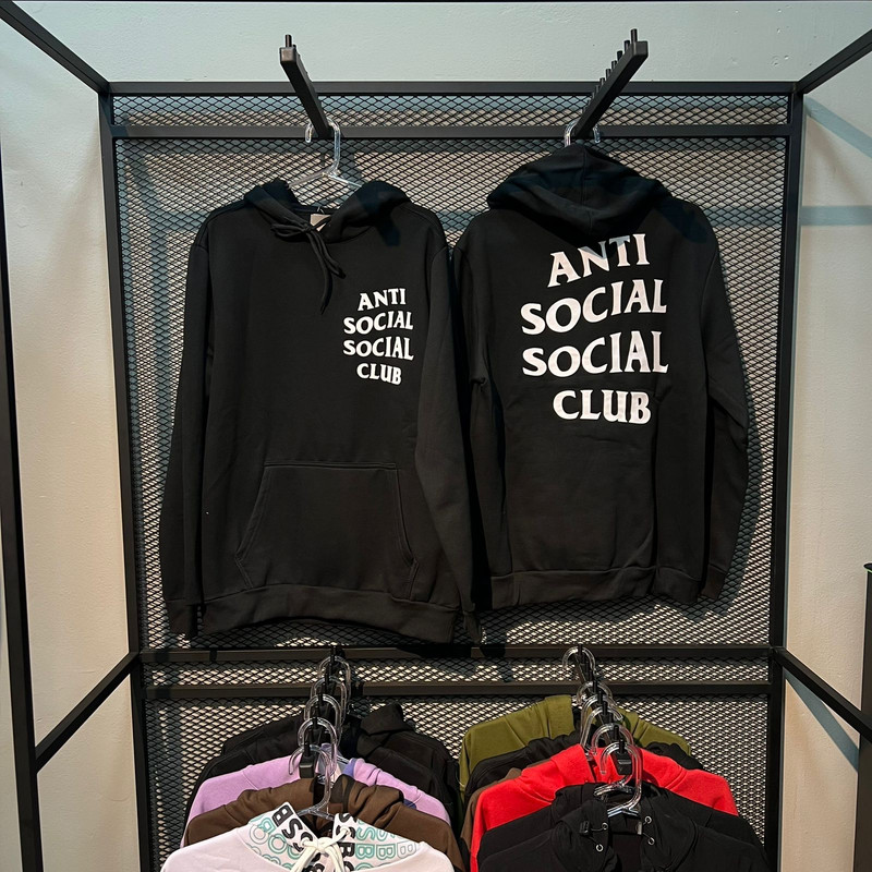 Anti social outlets social club hoodie