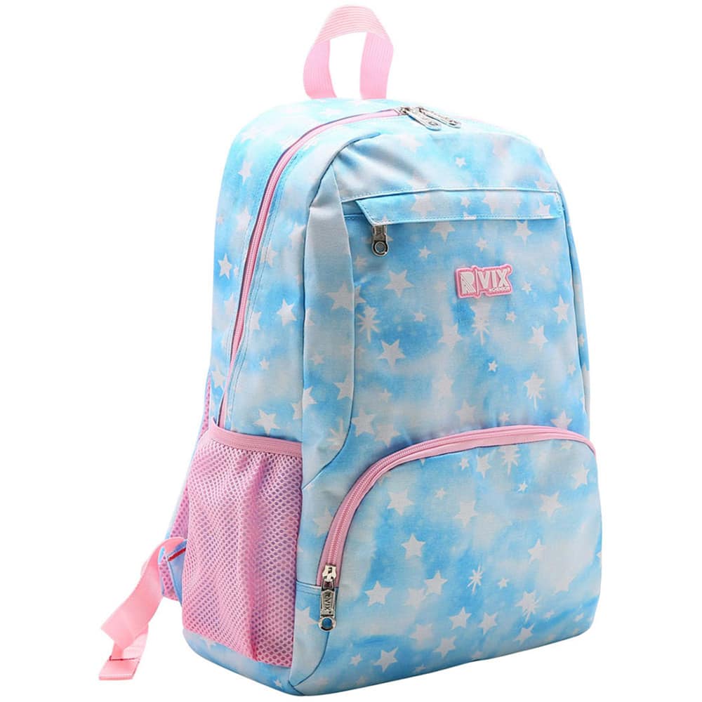 Mochila Escolar Estrela Azul R VIX Conforto e Estilo