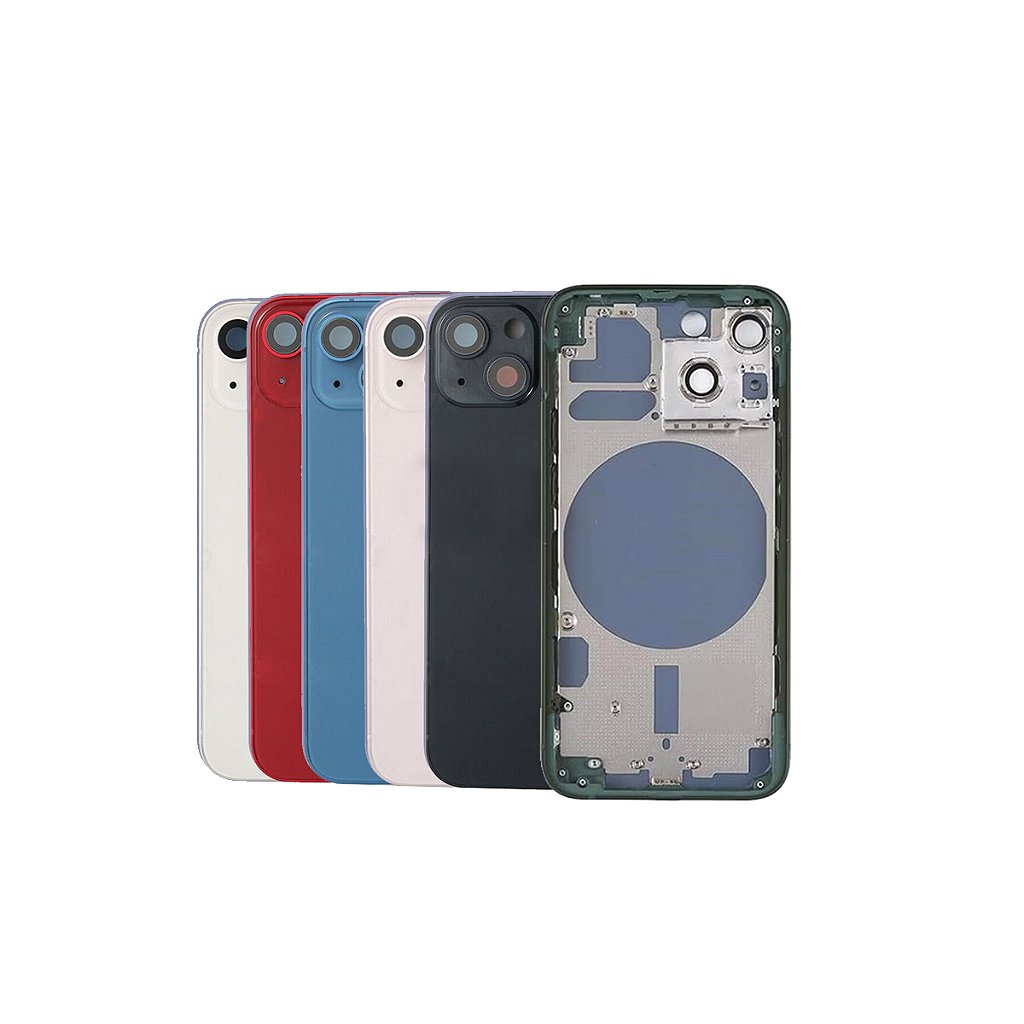 Carcaça iPhone 13 Completa + Botões e Adesivos - Hero Parts