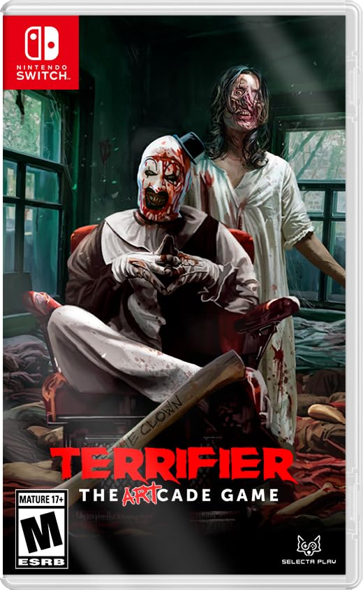 Terrifier The ARTcade Game Switch Midia Fisica - GAMER HUT