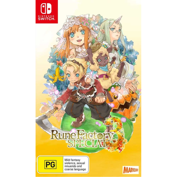 Rune Factory 3 Special Switch AUS Midia Fisica - GAMER HUT