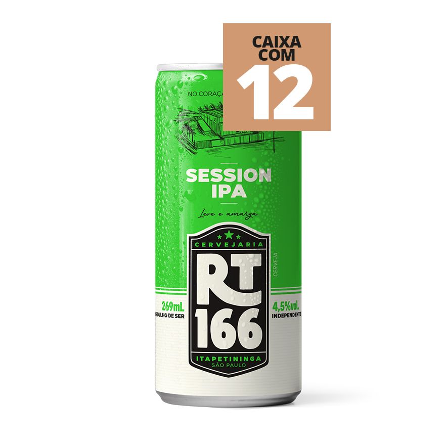 Session IPA - Pack 12 - Loja RT166 Cervejaria