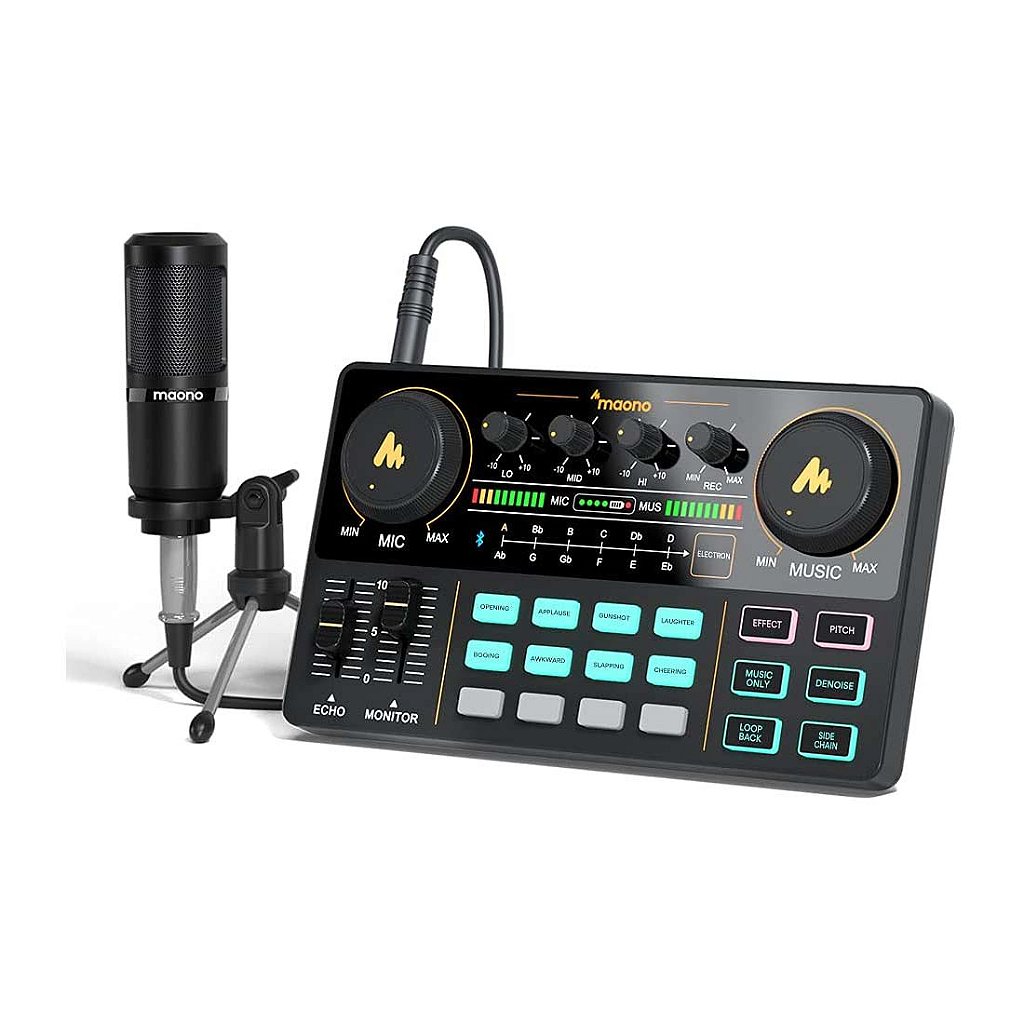 Kit Studio para Podcast MAONOCASTER AU-AM200 S1 - MAONO - Kalifa