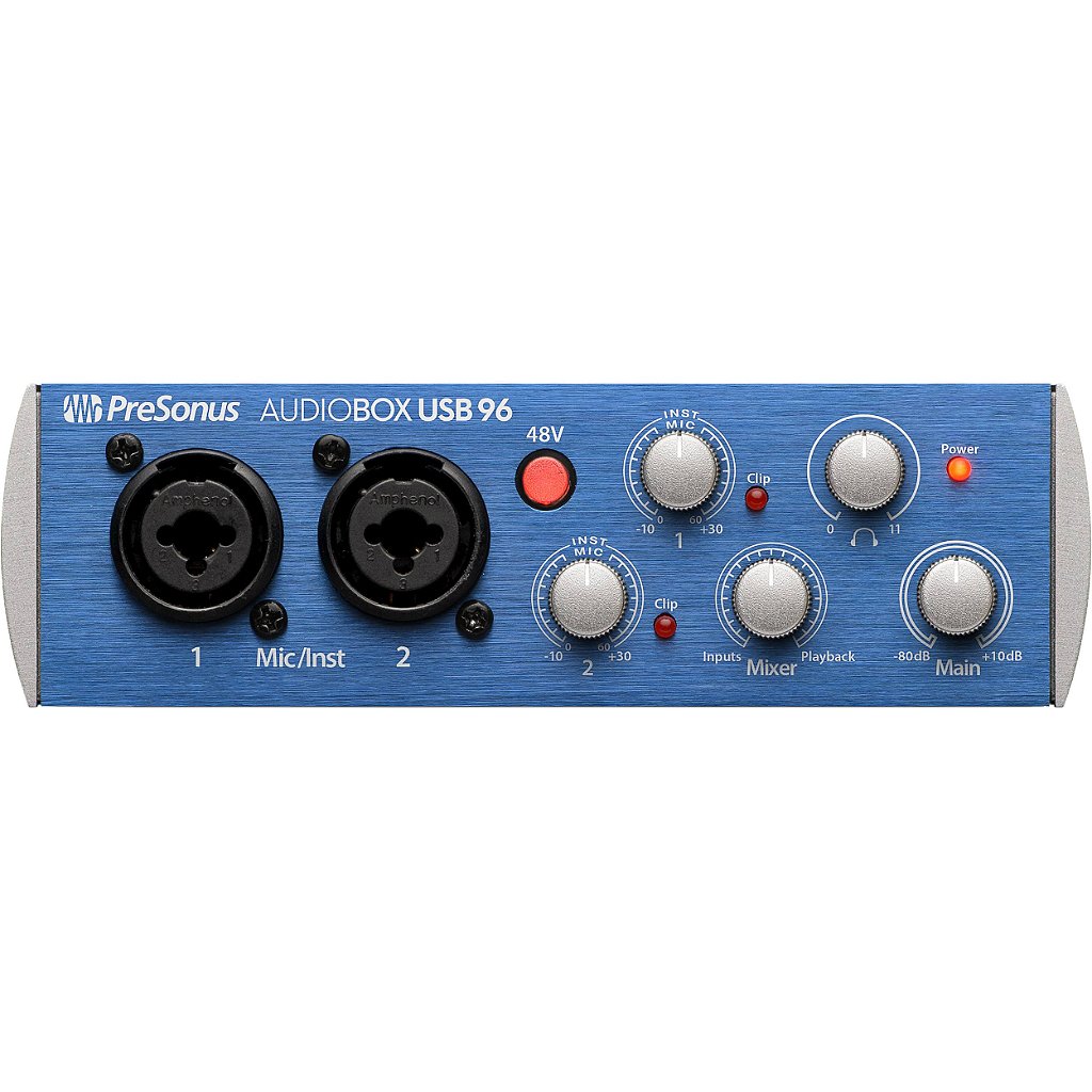 Interface de Áudio AUDIOBOX USB 96 - PRESONUS - Kalifa Áudio Som
