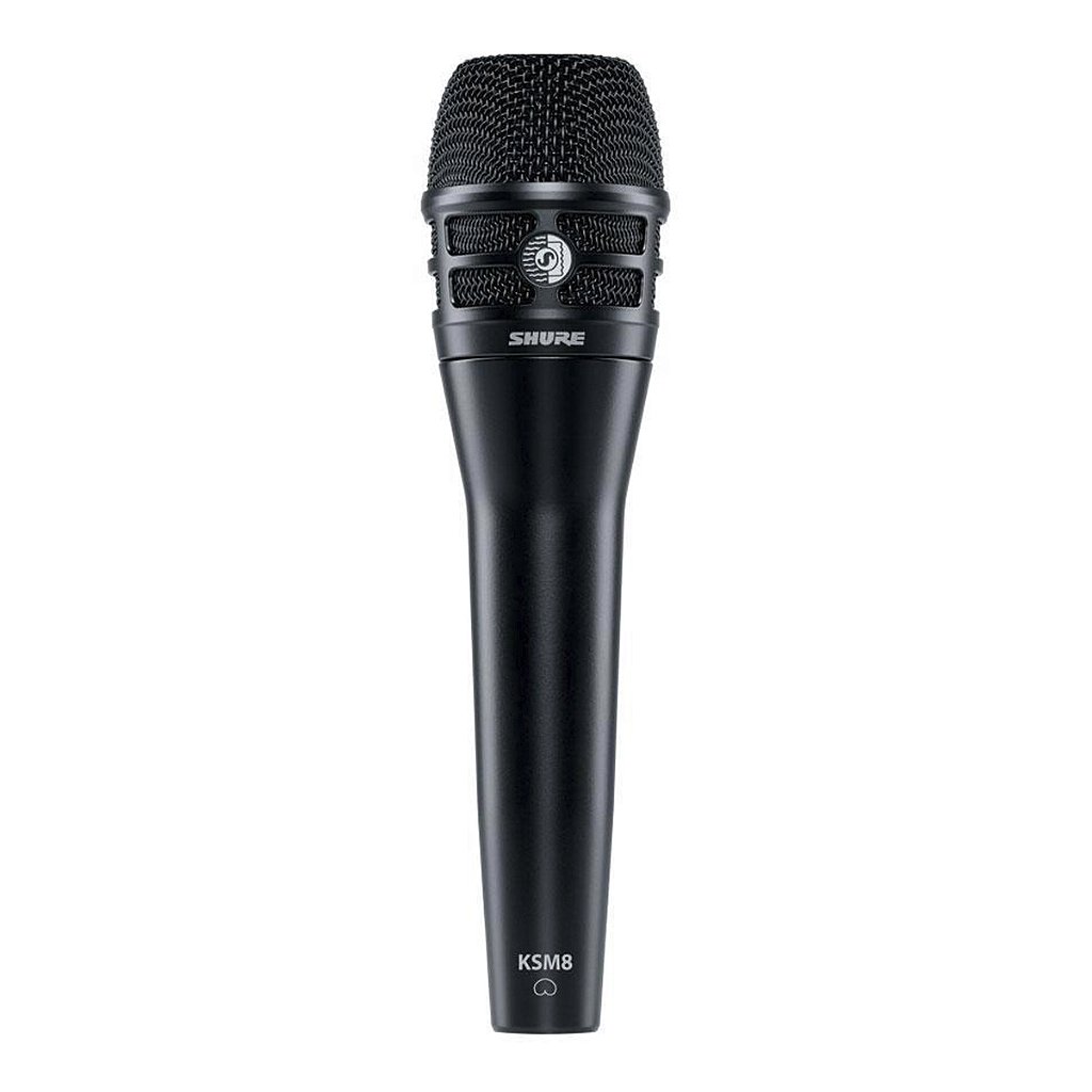 SHURE KSM8/B ボーカルマイク　MISIA Microfone Vocal KSM8/B Dualdyne Preto - SHURE - Kalifa Áudio Som