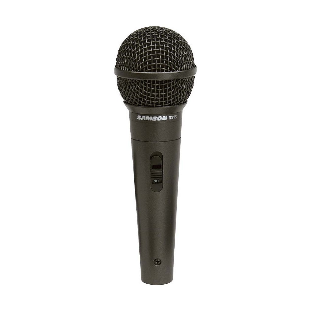 Microfone Hipercardióide R31S de Mão - SAMSON - Kalifa Áudio Som