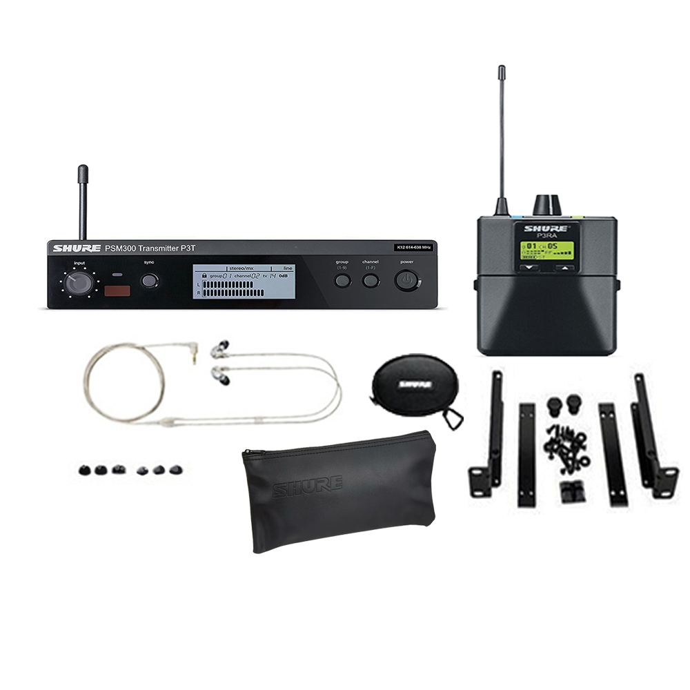 Sistema de ponto sem fio PSM-300 P3TRA-215CL - G20 - SHURE