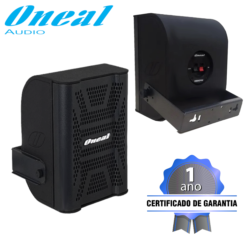 Caixa Som Ambiente OB408 Oneal Passiva Acústica Alto Falante