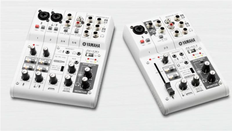 Yamaha Ag06mk2 W Interface De Áudio Branca Usb Para Estúdio
