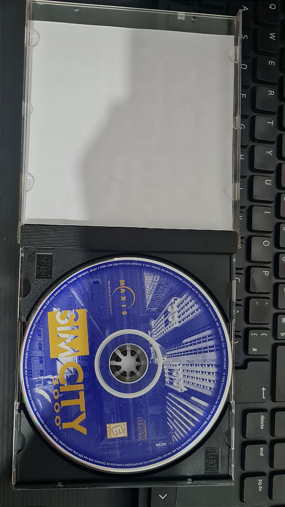 Jogo Simcity 3000 BR  Pc Original Mídia Fisica (*Riscos Profundos Leia a Descrição) – imagem 4