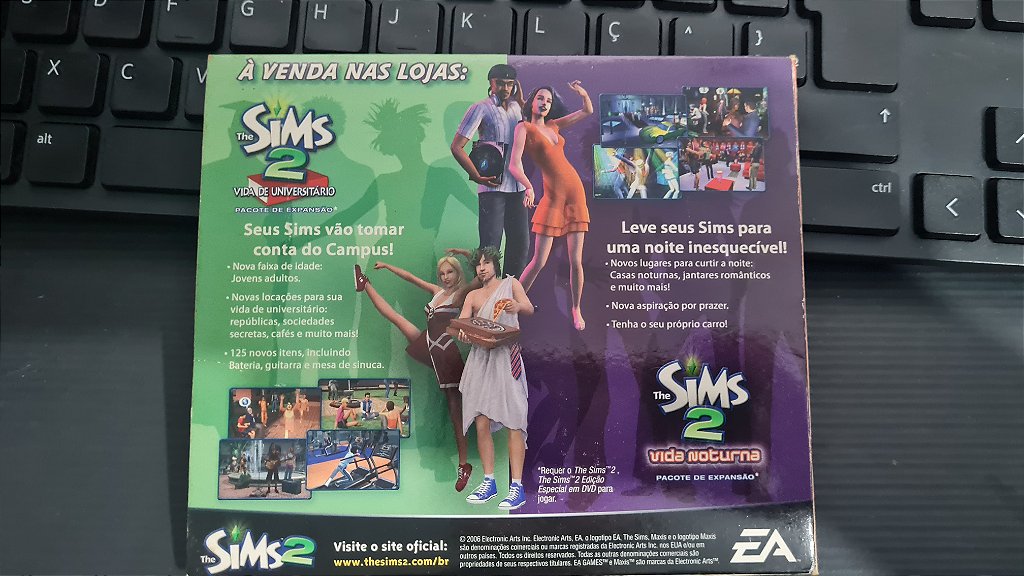 Jogo The sims 2 aberto para negócios Original Mídia Fisica – imagem 2