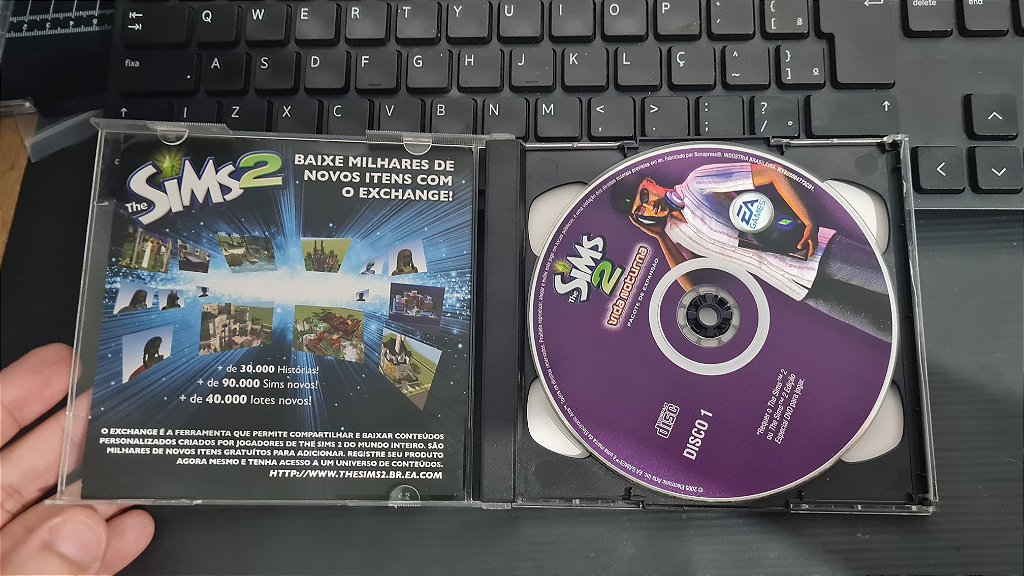 Jogo The sims 2 vida noturna Pc Original Mídia Fisica – imagem 3