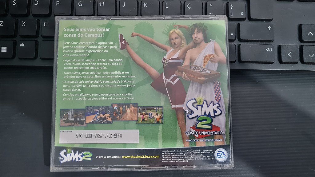 Jogo The sims 2 vida noturna Pc Original Mídia Fisica – imagem 2