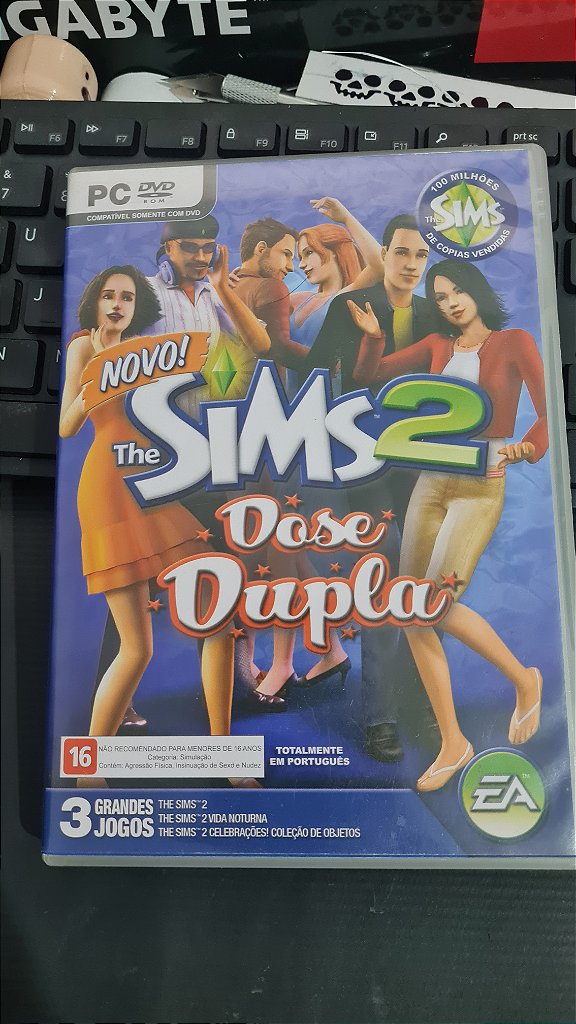 Jogo The sims 2 Dose Dupla BR Pc Original Mídia Fisica – imagem 3