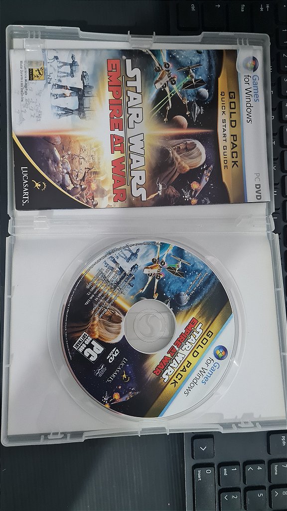 Jogo Star Wars Empire at War Gold Pack Pc Original Mídia Fisica – imagem 2