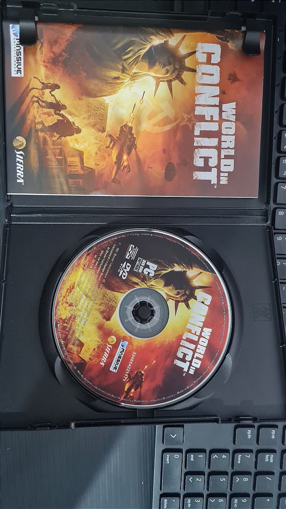 Jogo World Conflict Pc Original Mídia Fisica – imagem 2