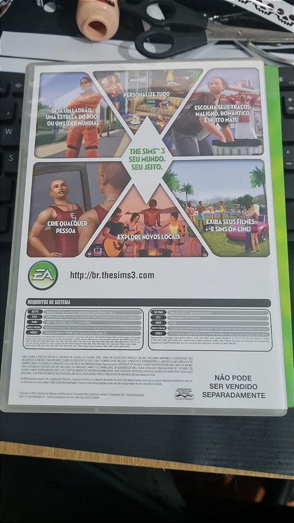 The sims 3 Edição de colecionador midia fisica original pt br – imagem 4