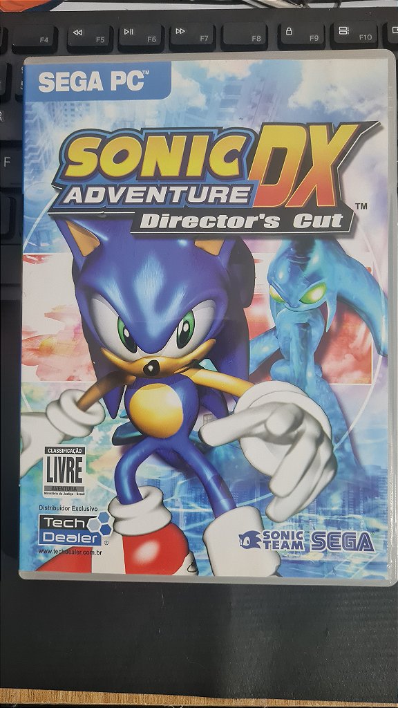 Jogo Sonic DX Pc Original Mídia Fisica