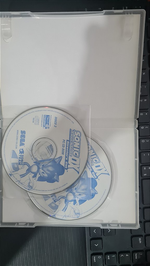 Jogo Sonic DX  Pc Original Mídia Fisica – imagem 2