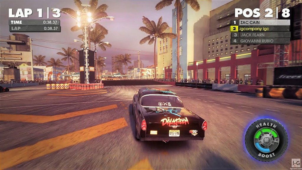 Jogo Dirt showdown Pc Original Mídia Fisica Lacrado – imagem 4