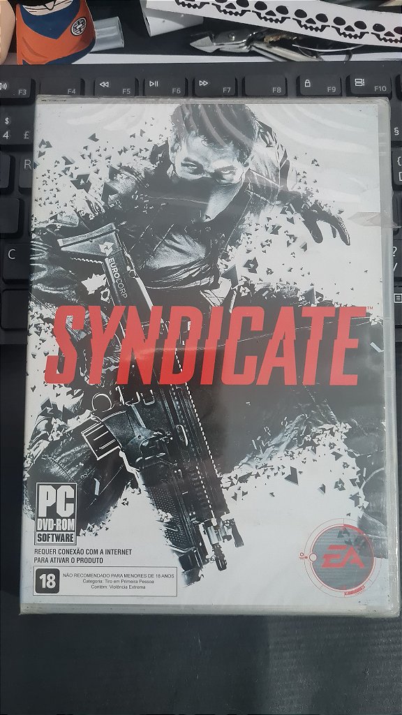 Jogo Syndicate Pc Original Mídia Fisica Lacrado