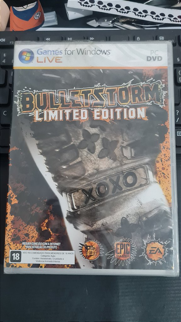 Jogo Bulletstorm limited edition Pc Original Mídia Fisica Lacrado