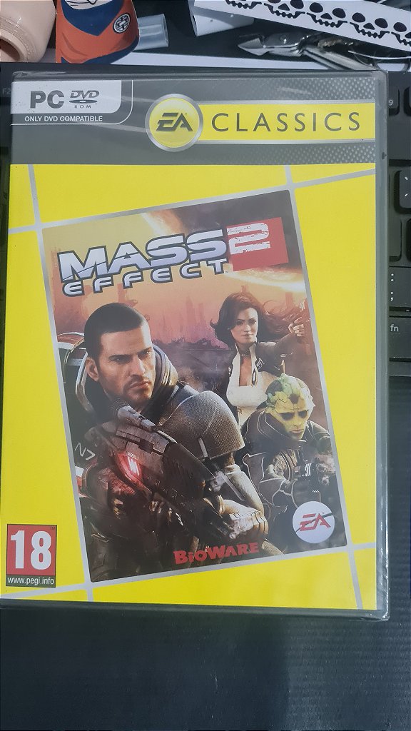 Jogo Mass Efect 2 EA Classics Pc Original Mídia Fisica Lacrado