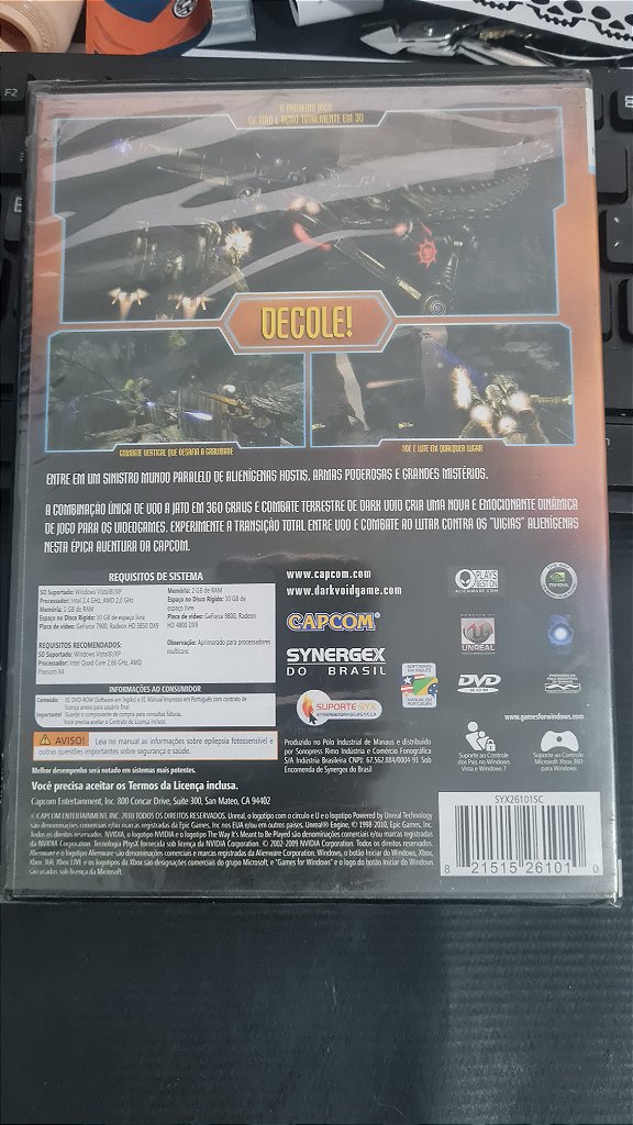 Jogo Darkvoid Pc Original Mídia Fisica Lacrado – imagem 2