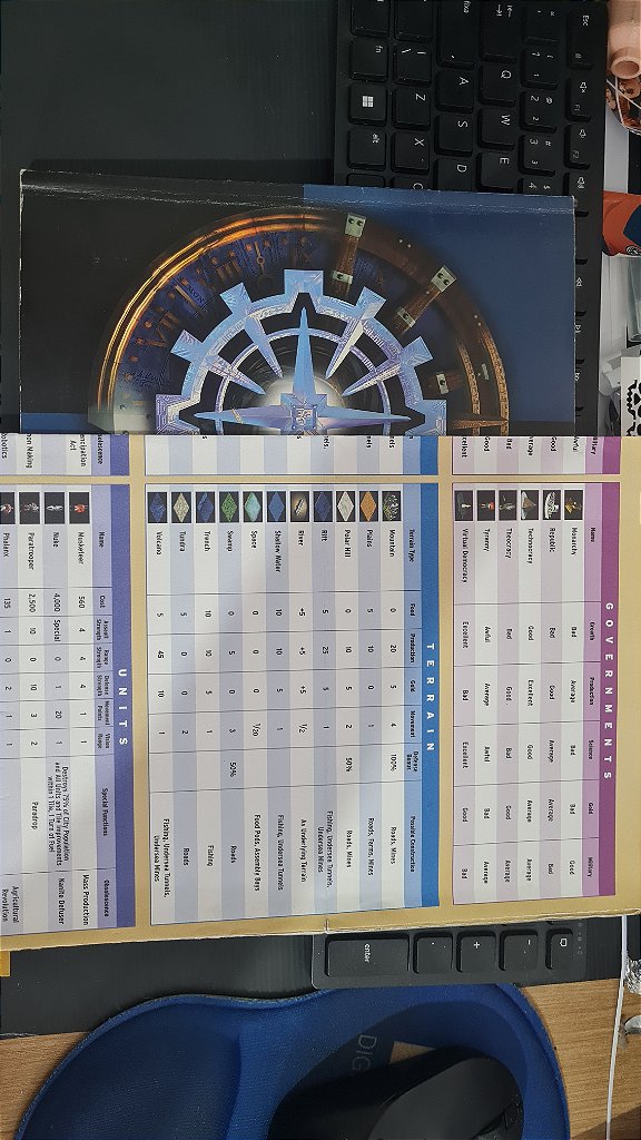 Jogo Civilization call to power com Manual e poster Pc Original Mídia Fisica Pt Br – imagem 2