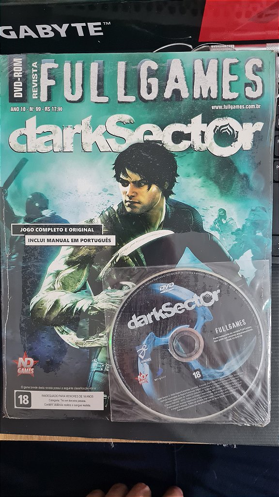 Jogo Revista Full games darksector Pc Original Mídia Fisica Lacrado