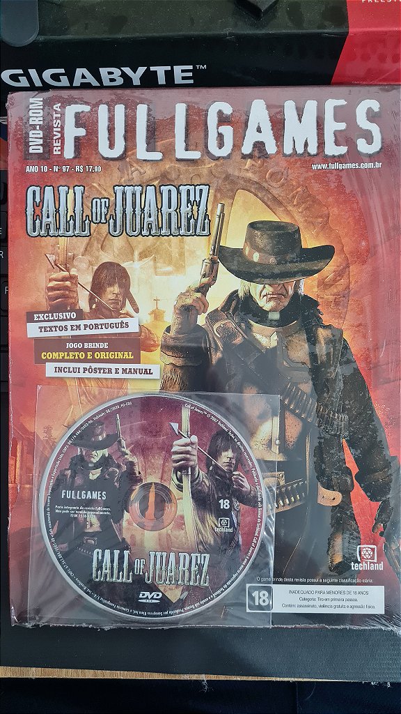 Jogo Revista Full games call of juarez Pc Original Mídia Fisica Lacrado