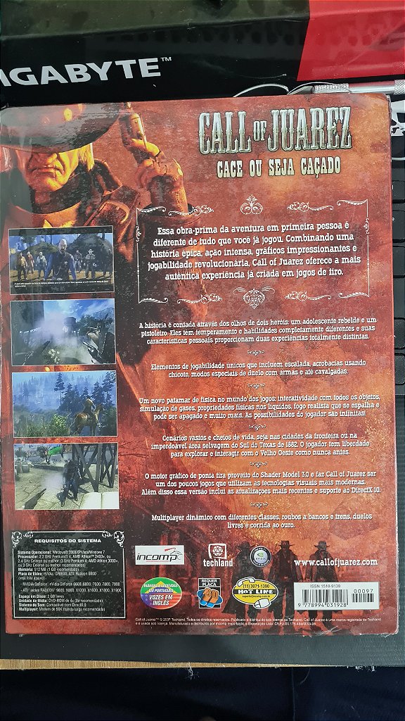 Jogo Revista Full games call of juarez Pc Original Mídia Fisica Lacrado – imagem 2