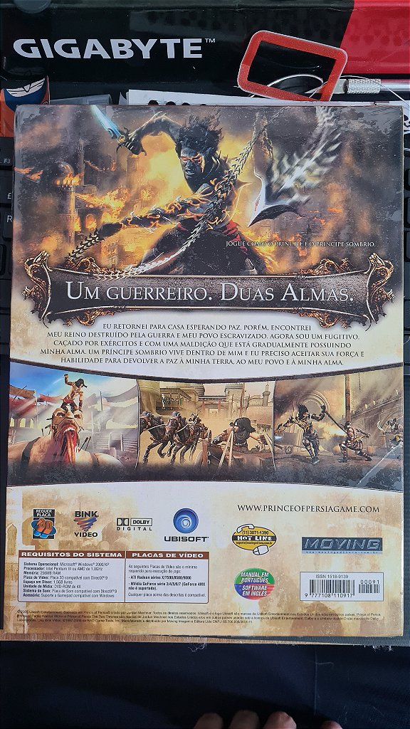 Jogo Revista Full games prince of persia the two thrones Pc Original Mídia Fisica Lacrado – imagem 2
