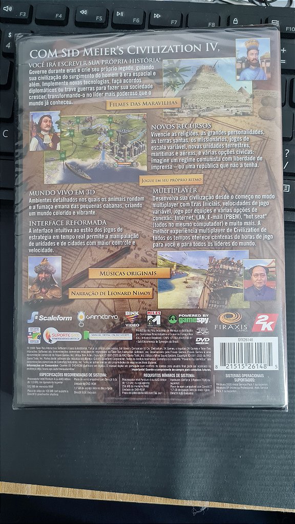 Jogo Civilization IV 4 edição jogo do ano Pc Original Mídia Fisica Lacrado – imagem 2