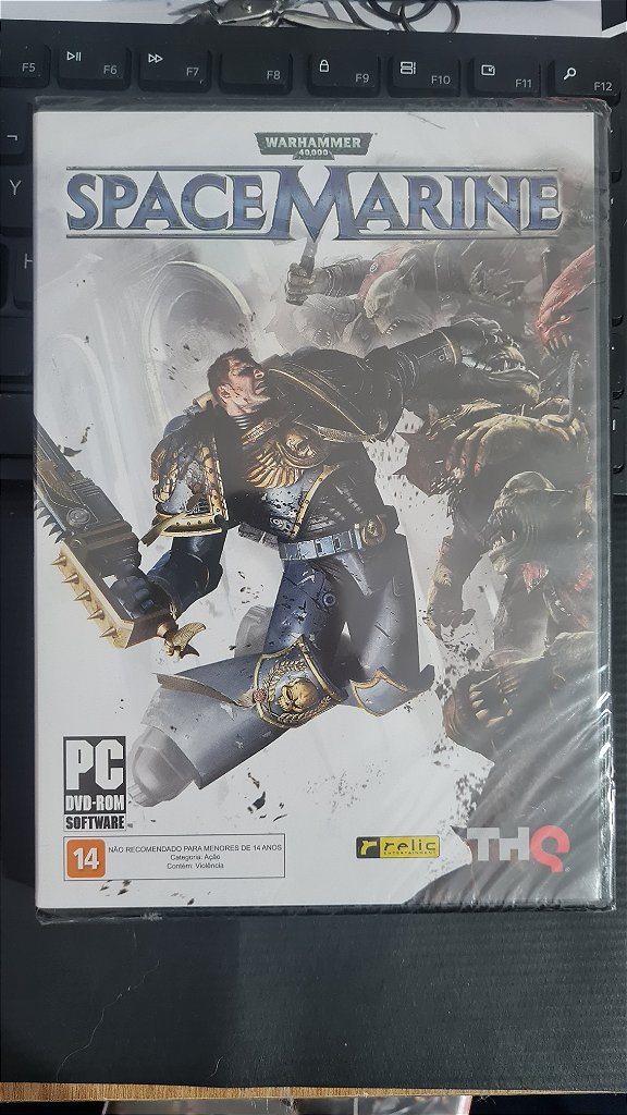 Jogo Warhammer 40,000: Space Marine Para Pc Midia Fisica Lacrado