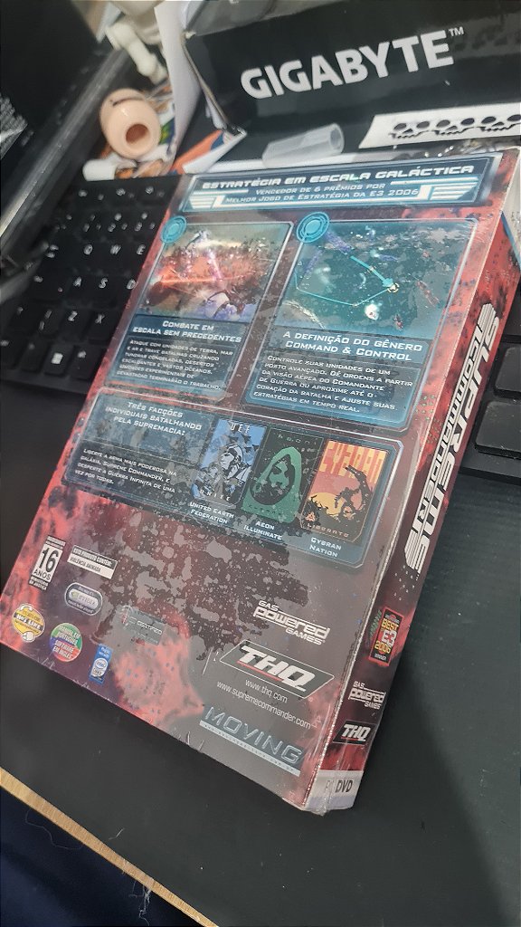 Jogo Supreme commander Para Pc Midia Fisica Lacrado – imagem 2
