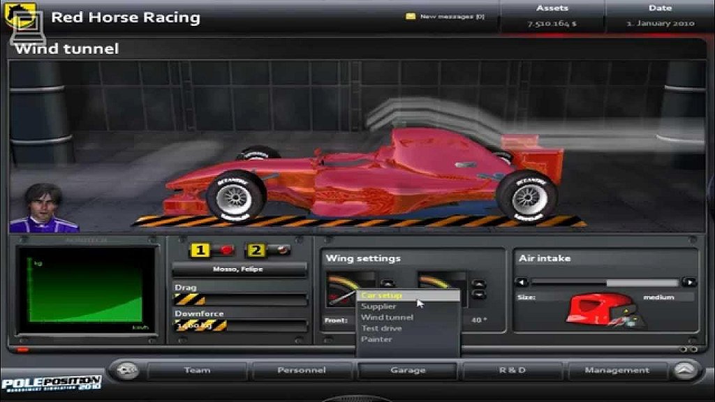 Jogo Pole position management simulation Para Pc Midia Fisica Lacrado – imagem 4