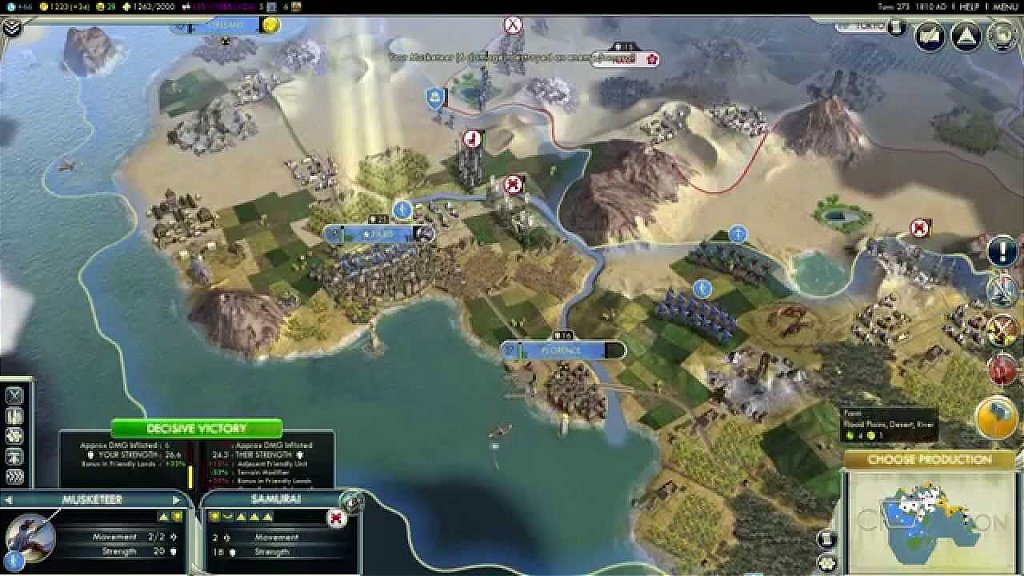 Jogo Civilization 5 V Para Pc Midia Fisica Lacrado – imagem 4