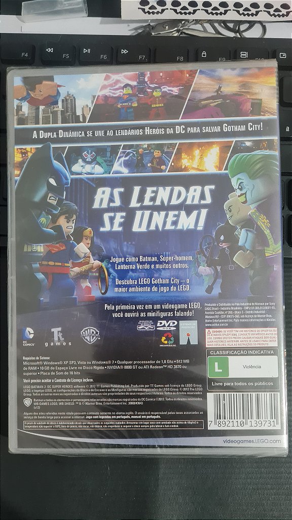 Jogo Lego Batman 2 Para Pc Midia Fisica Lacrado – imagem 2