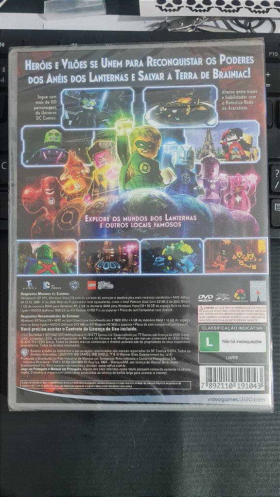 Jogo Lego batman 3 Para Pc Midia Fisica Lacrado – imagem 2
