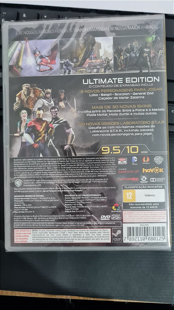 Jogo Injustice god among us ultimate edition Para Pc Midia Fisica Lacrado – imagem 2