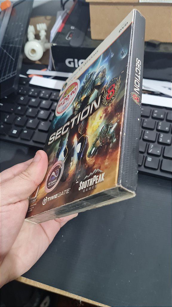 Jogo Section 8 Para Pc Midia Fisica Lacrado – imagem 2