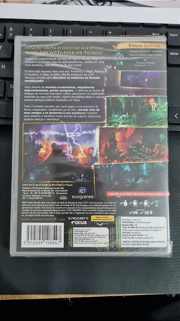 Jogo Trine 2 edição especial Para Pc Midia Fisica Lacrado – imagem 2
