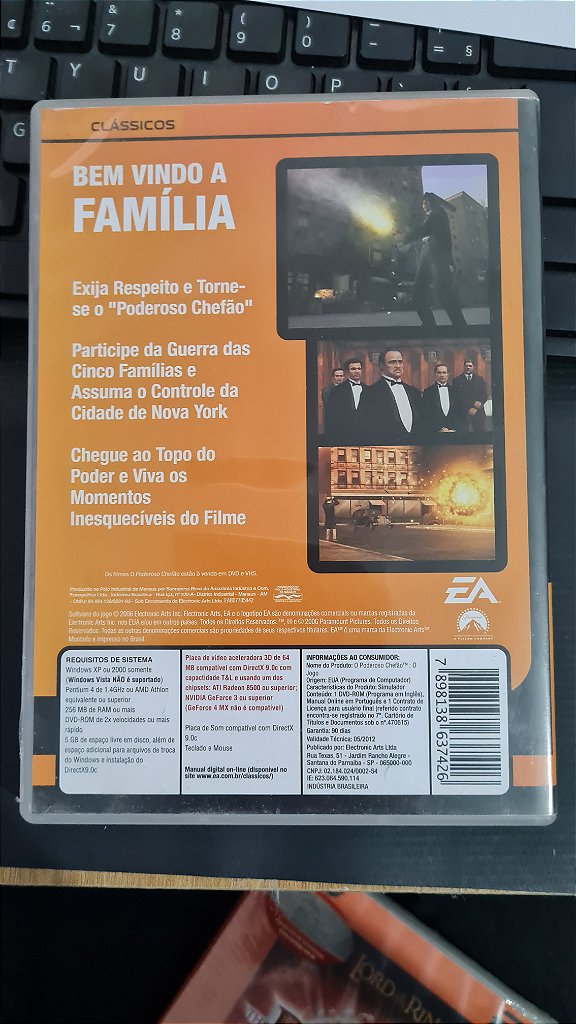 Jogo Poderoso Chefão Godfather Original Mídia Fisica – imagem 5