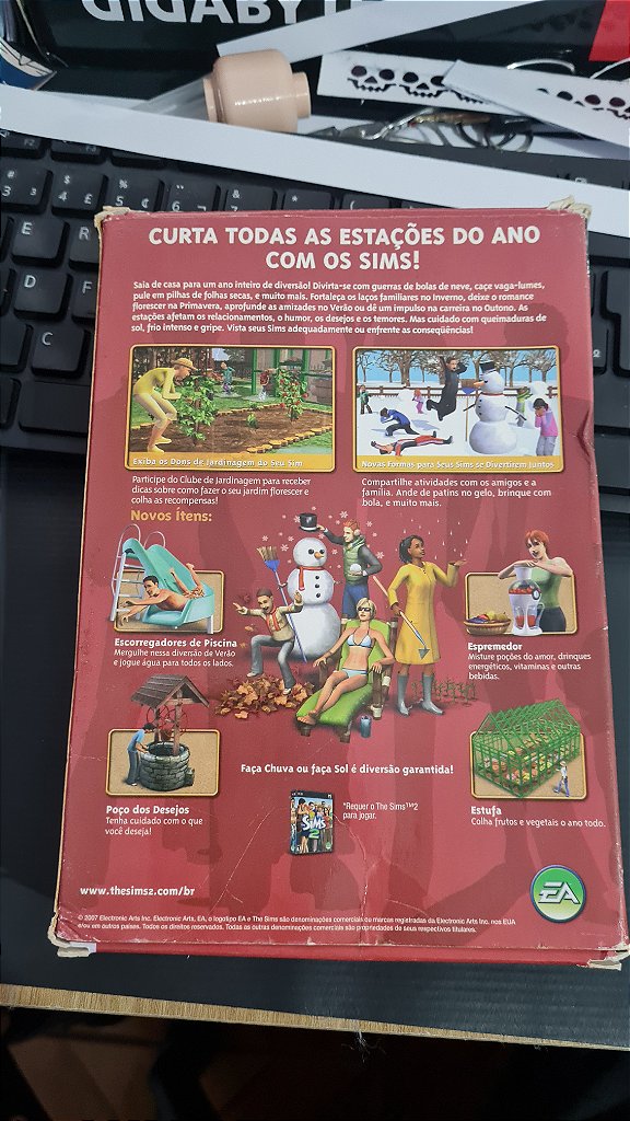 Jogo The sims 2 as quatro estações expansão Original Mídia Fisica – imagem 5
