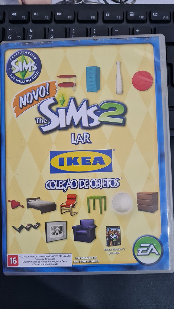 Jogo The sims 2 lar ikea coleção de objetos Pc Original Mídia Fisica