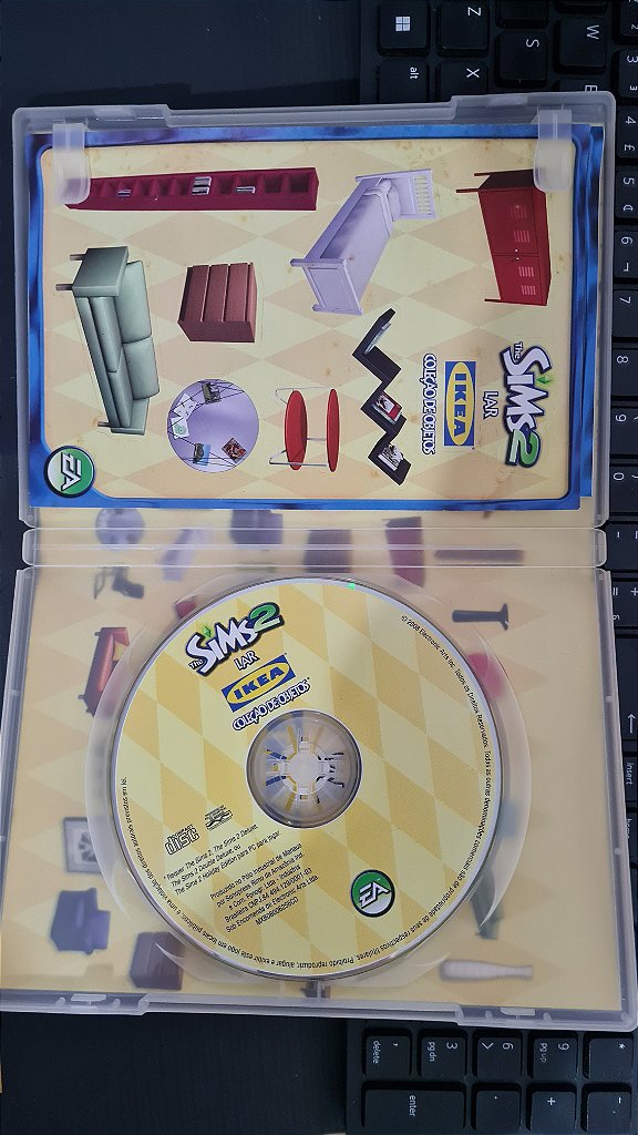 Jogo The sims 2 lar ikea coleção de objetos Pc Original Mídia Fisica – imagem 2