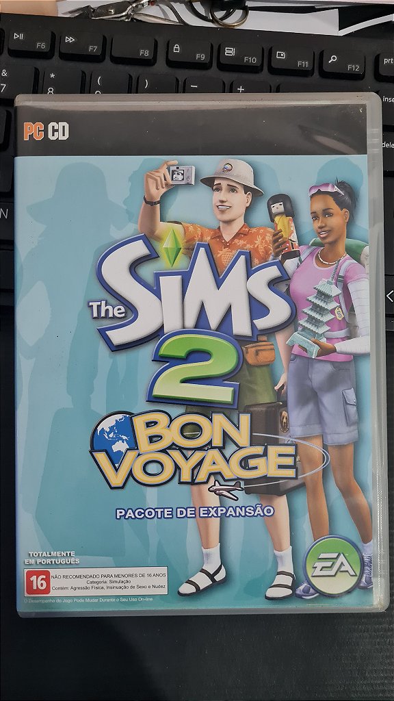 Jogo The sims 2 bon voyage Pc Original Mídia Fisica